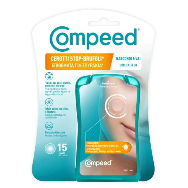 Cerotti Stop-Brufli Nascondi & Vai Compeed&reg; 15 Pezzi