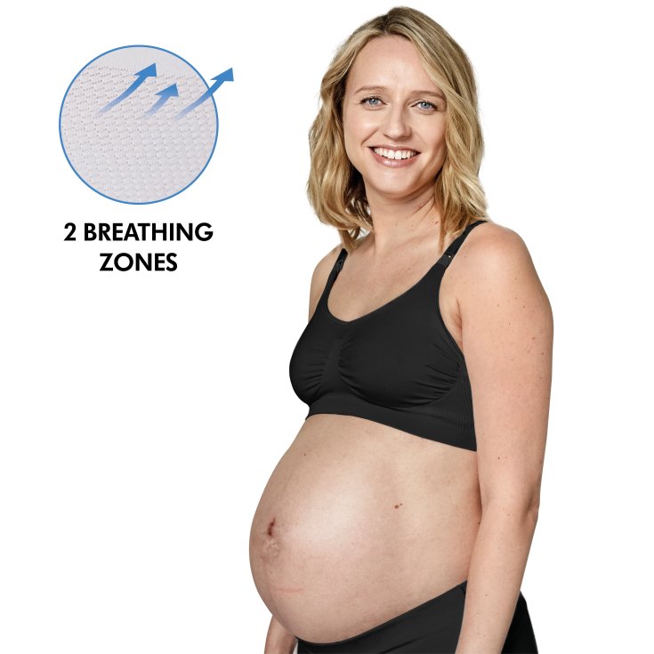 Reggiseno Traspirante Gravidanza E Allattamento Keep Cool&trade; Nero Medela 1 Pezzo
