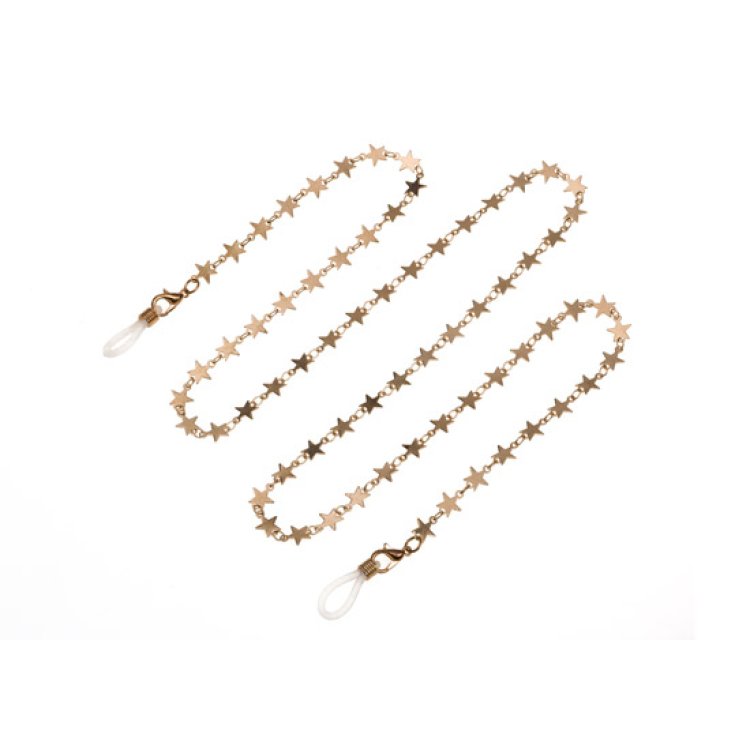 Catenina Portaocchiali Stelle/Oro Contacta&reg; 1 Pezzo