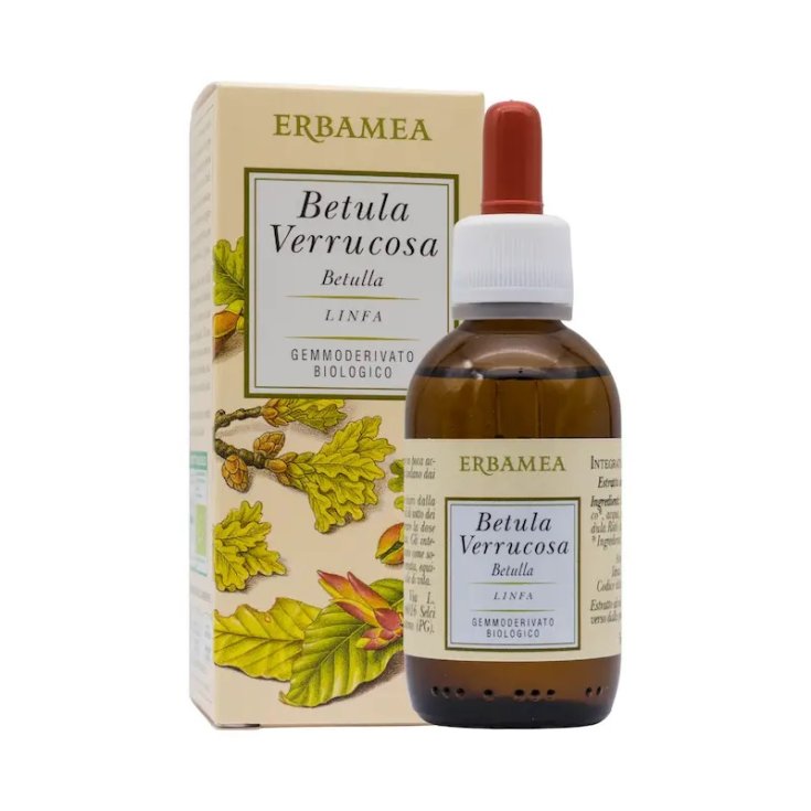 Betula Verrucosa Linfa Gemmoderivato Bio Erbamea 50ml