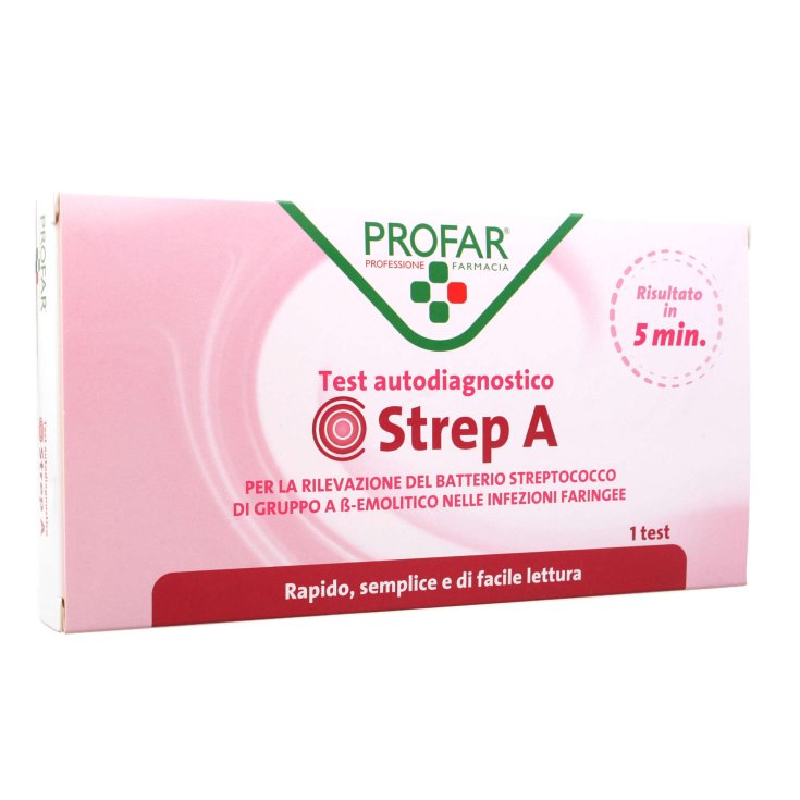 Test Streptococco Profar® 1 Pezzo Test Streptococco Profar® 1 Pezzo