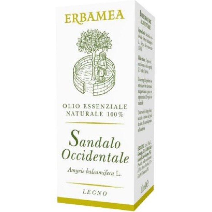 Sandalo Occidentale Olio Essenziale Erbamea 10ml