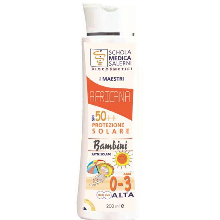 Africana Protezione Solare Alta Bambini 0-3 Anni ScholaMedica 200ml