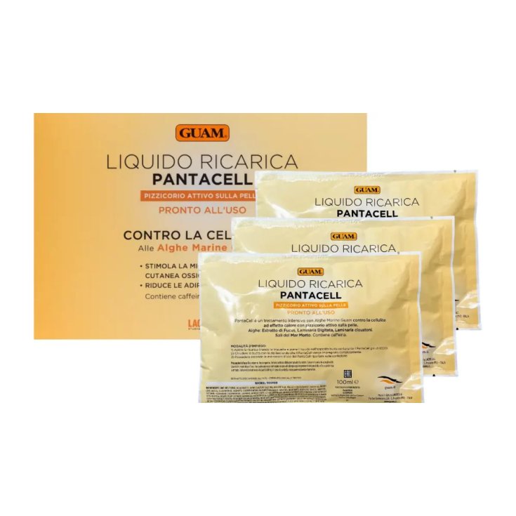 Guam&reg; Pantacell Liquido Ricarica 3 Bustine da 100ml