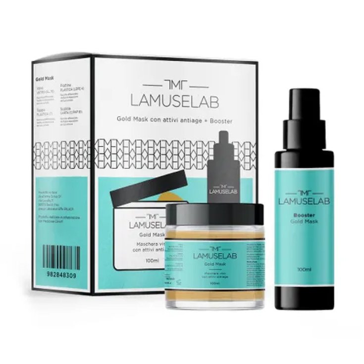Gold Mask + Booster Lamuselab 100ml+100ml