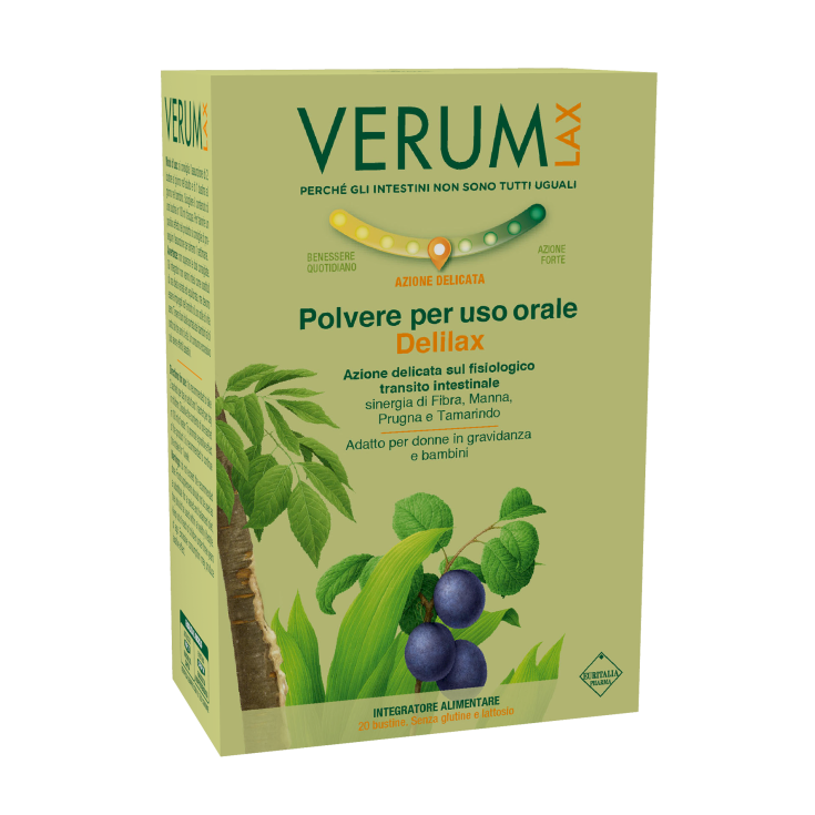 Verum DeliLax Euritalia Pharma 20 Bustine 80g