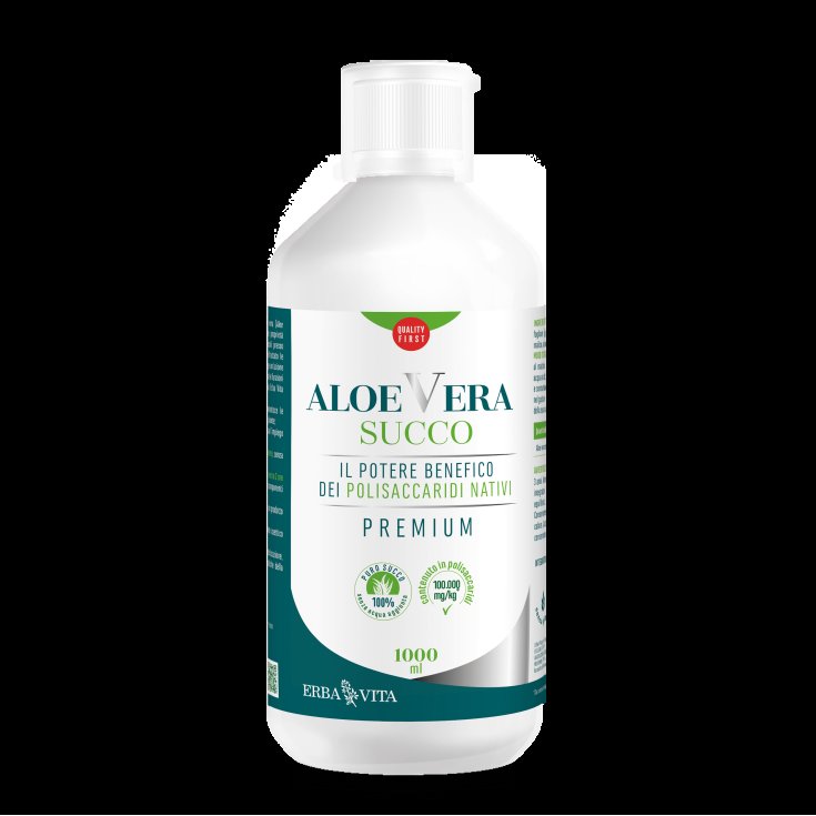 Aloe Vera Succo Premium Erba Vita 1000ml