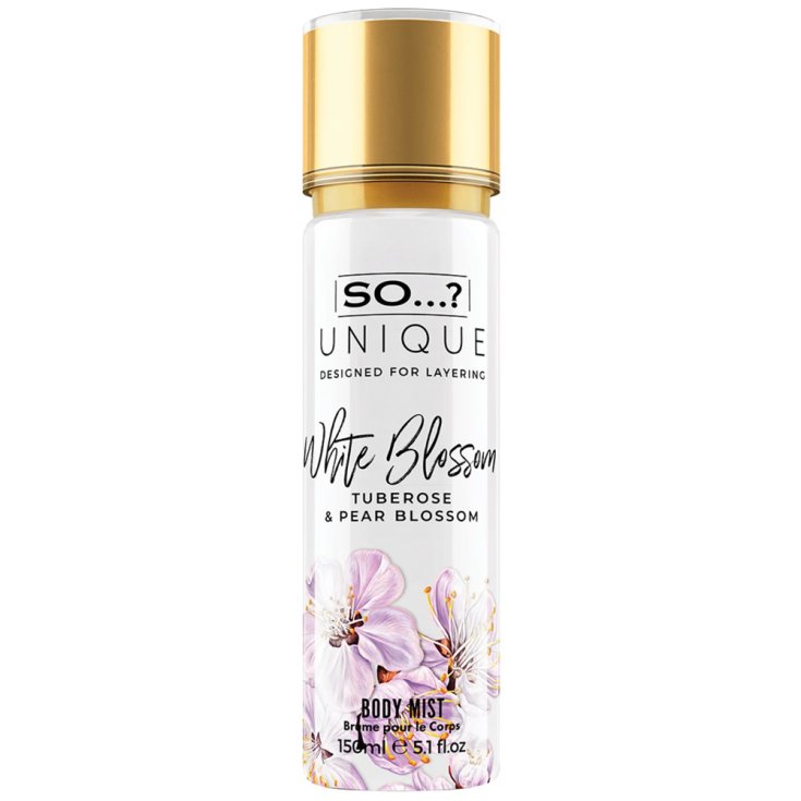 SO...? Unique White Blossom Body Mist INCOS 150ml