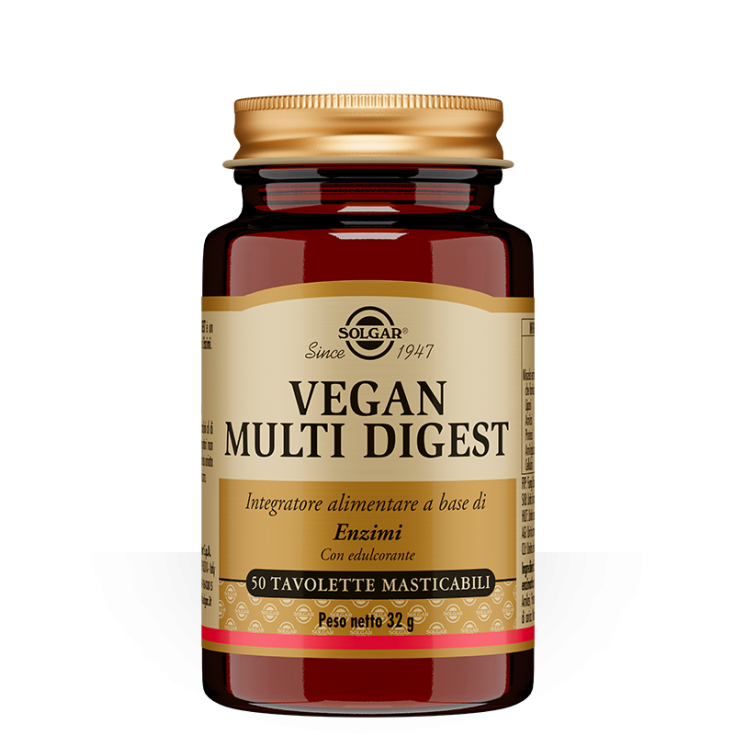 Vegan Multi Digest Solgar&reg; 50 Tavolette Masticabili