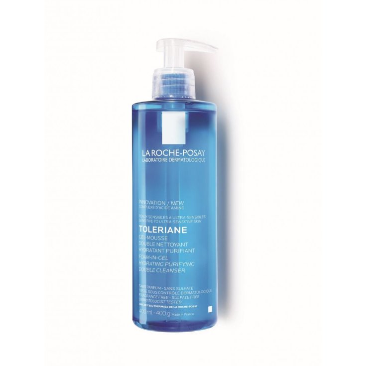 La Roche-Posay Toleriane Gel Detergente Schiumogeno a doppia azione 400 ml.