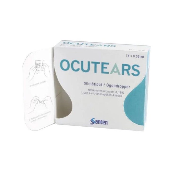 Ocutears Alo+Ud 0,4% Santen Italy 15x0,35ml