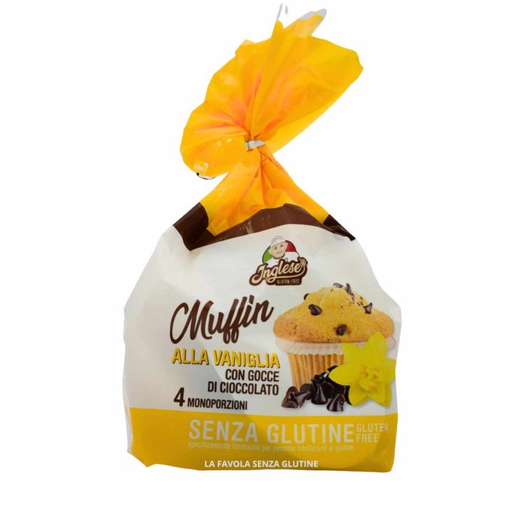 Muffin Vaniglia Con Gocce Di Cioccolato Inglese 4x50g