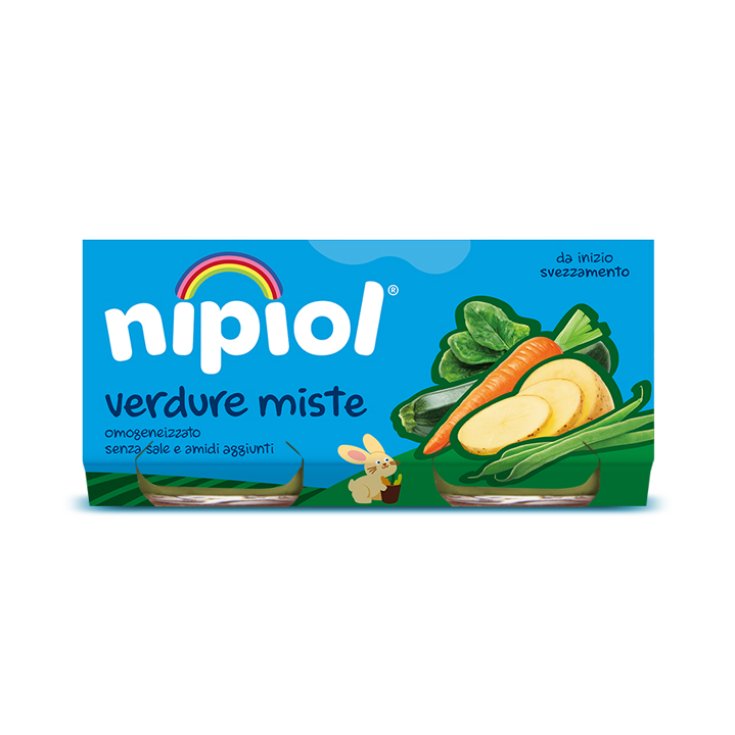 Omogeneizzato Verdure Miste Nipiol&reg; 2 Pezzi