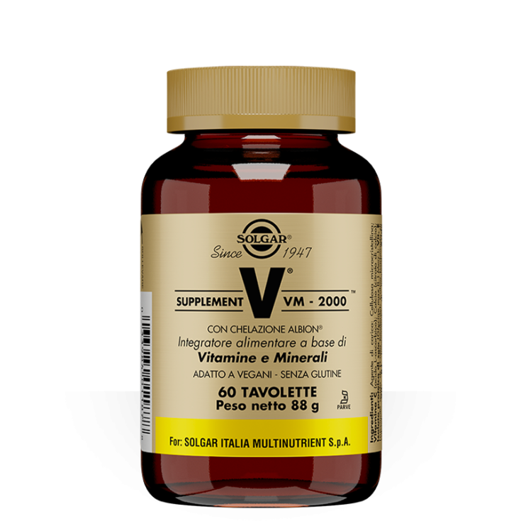Supplement VM 2000 Solgar&reg; 60 Tavolette