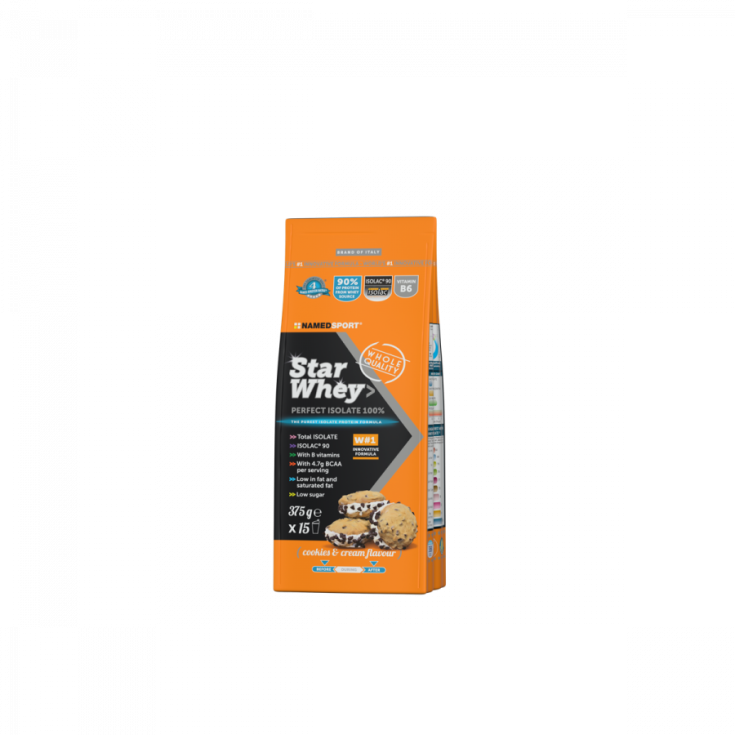 Star&nbsp;Whey Isolate Sublime Cookies & Cream Named Sport 375g