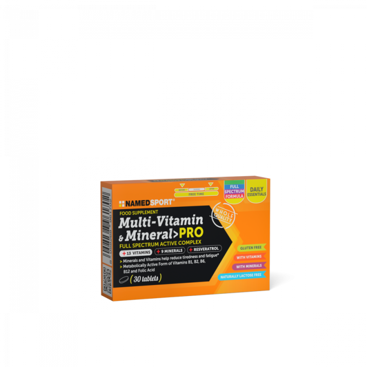 Multi-Vitamin&nbsp;& Mineral PRO Named Sport 30 Compresse
