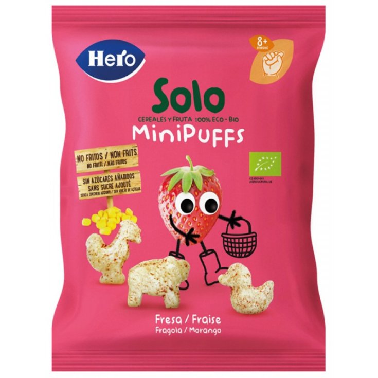 Solo Fragola&nbsp;Mini Puffs&nbsp;Hero 18g