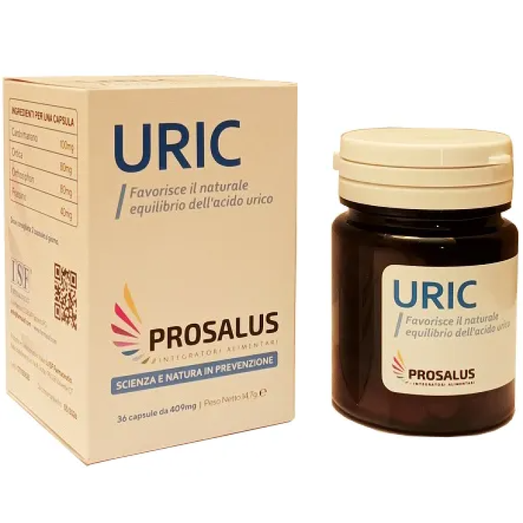 Uric Prosalus ISF Farmaceutici 36 Capsule Uric Prosalus ISF Farmaceutici 36 Capsule