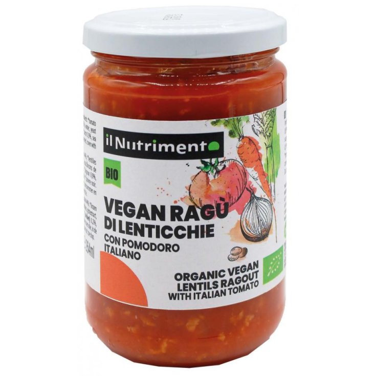 Vegan Rag&ugrave; Di Lenticchie Il Nutrimento 280g