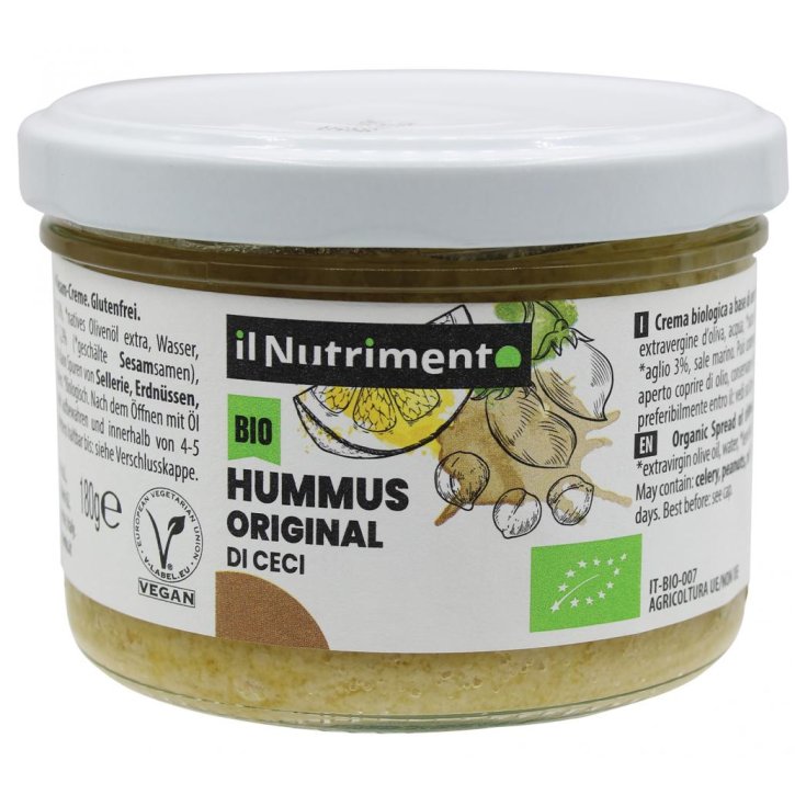 Hummus Original Di Ceci Il Nutrimento 180g