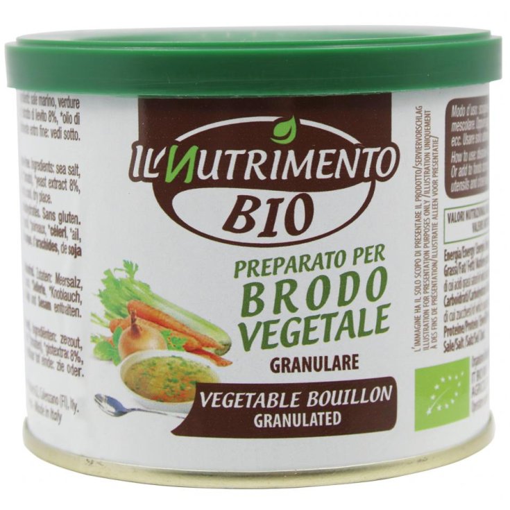 Preparato Per Brodo Vegetale Granulare Il Nutrimento 120g