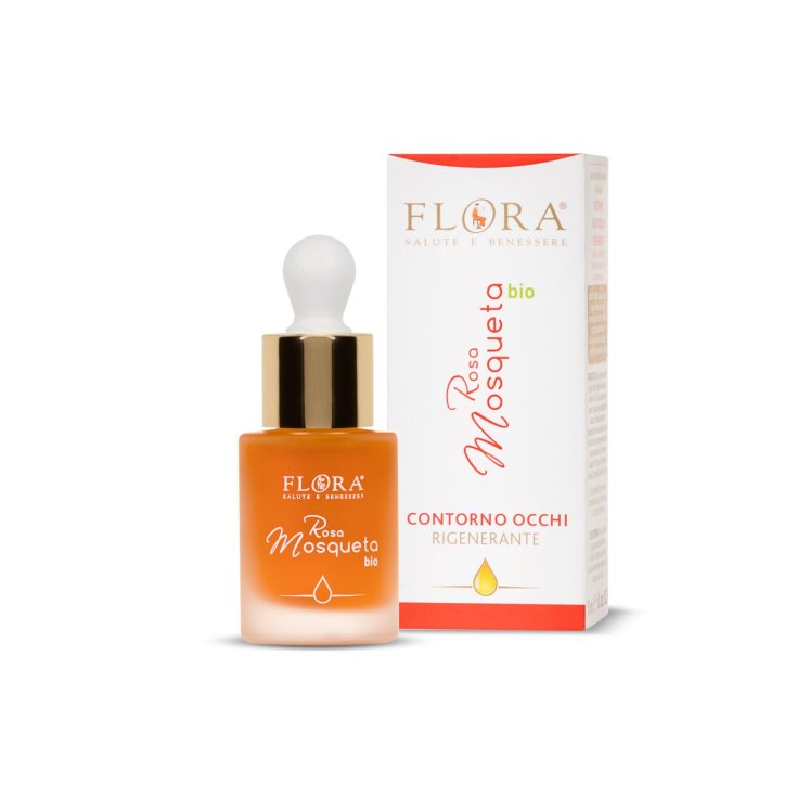 Olio Plus Contorno Occhi Rosa Mosqueta Flora 15ml