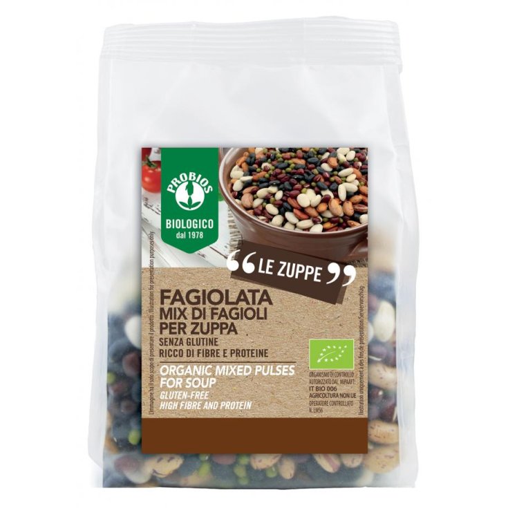 Fagiolata Mix di Fagioli Per Zuppa Probios 300g