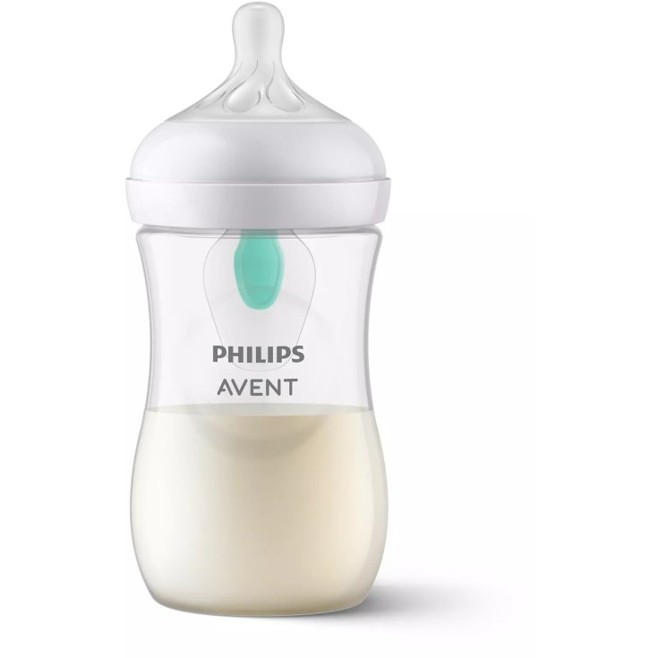 Biberon Natural Flusso 3 Air Free Trasparente 260ml Philips Avent