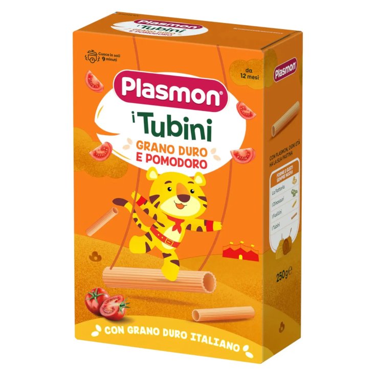 Pastina Tubini di Grano Duro e Pomodoro Plasmon 250g