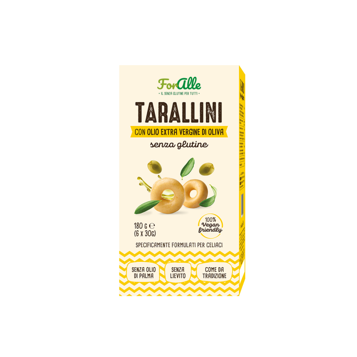 Tarallini All&rsquo;Olio Extra Vergine Di Oliva Foralle 180g