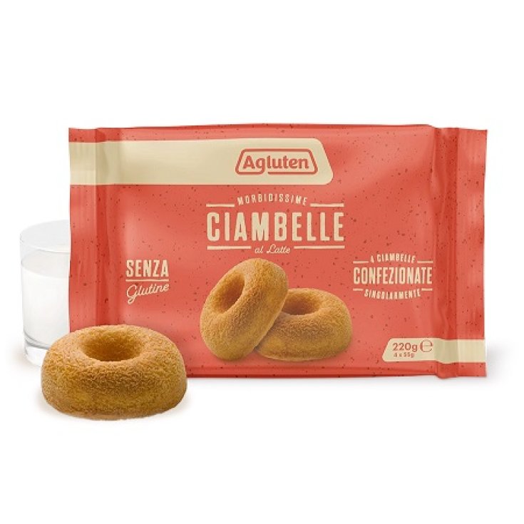 Agluten Ciambelle al latte 4x55g