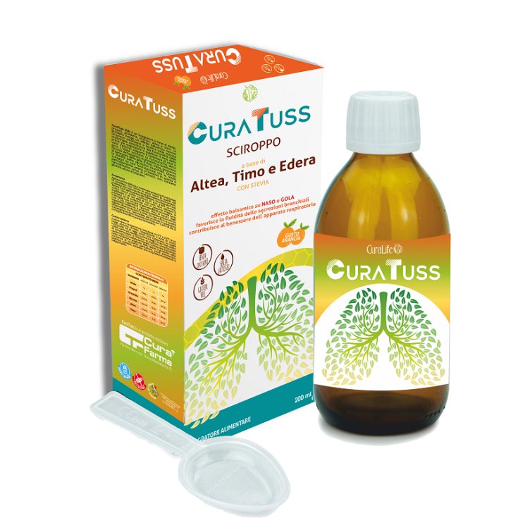 Cura Tuss Sciroppo Adulti Arancia Cura Life 200ml