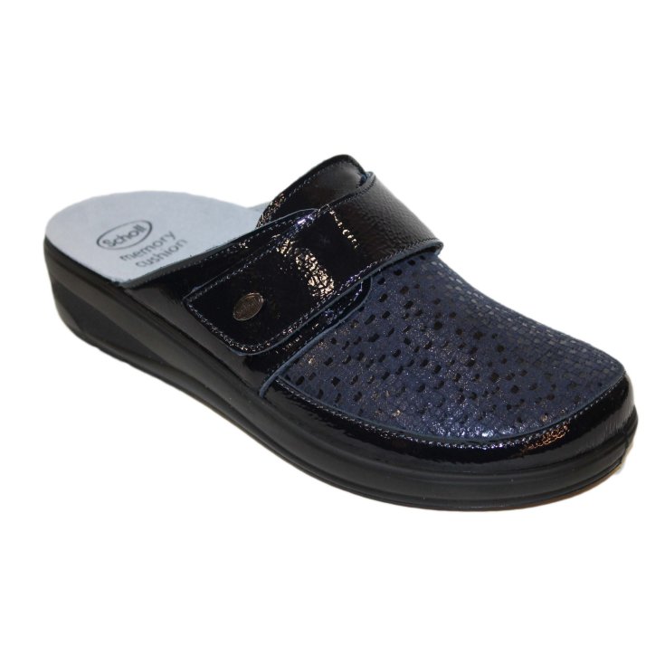Maureen Synthetic Blu Navy 36 Scholl 1 Paio