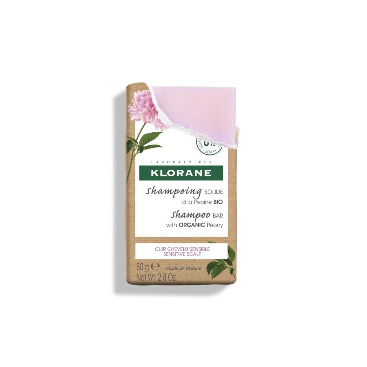 Shampoo Solido Alla Peonia Bio Klorane 80g
