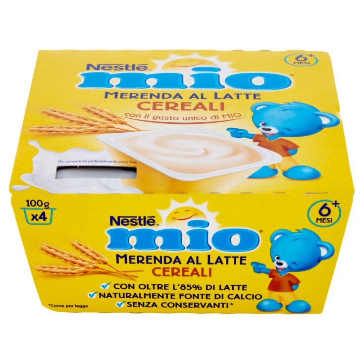 Mio Merenda Al Latte Ai Cereali Nestl&eacute; 4x100g