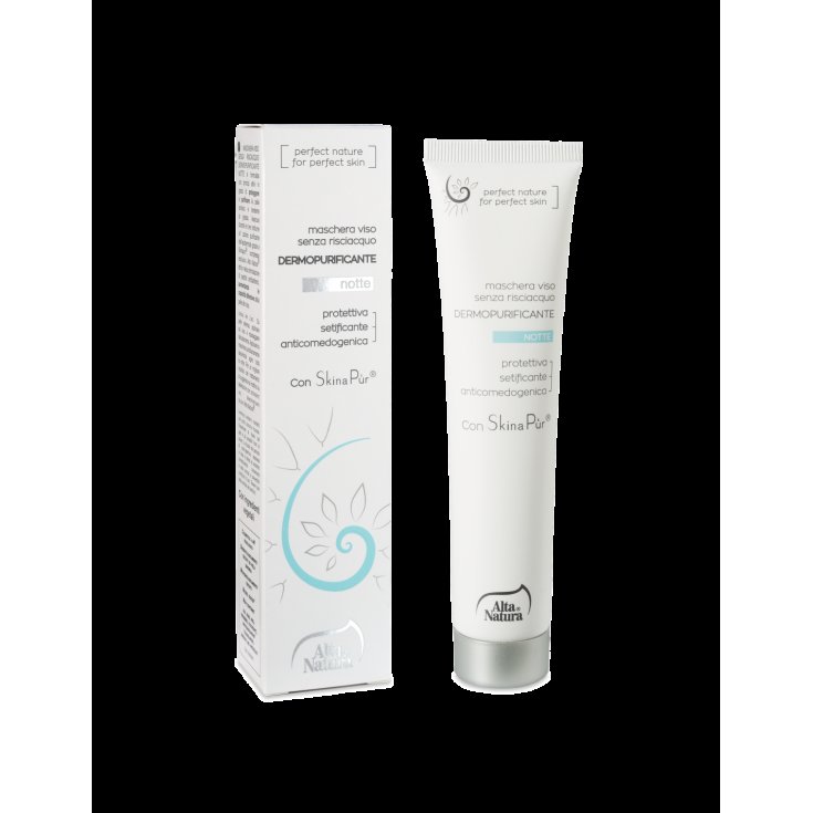 Maschera Viso Dermopurificante Notte Alta Natura 75ml