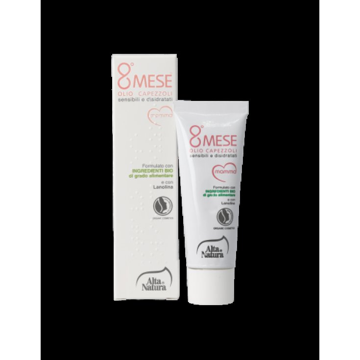 8 Mese Olio Capezzoli Dolce Mamma Alta Natura 30g