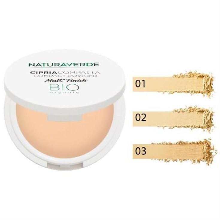 Cipria Compatta Matt Finish 02&nbsp;Naturaverde