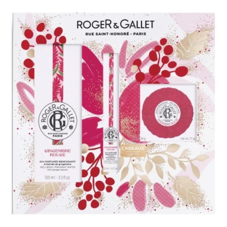 Cofanetto Gingembre Rouge&nbsp;- EdT 100ml + EdT 10ml + Saponetta 50g Roger&Gallet