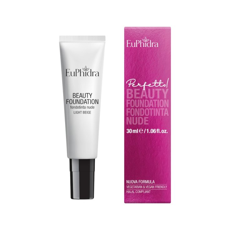 Beauty Foundation Nude Light Beige Euphidra 30ml