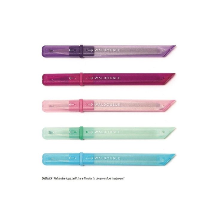 Lima + levapellicine con Fodero Colori Assortiti LR Wal 1 Pezzo