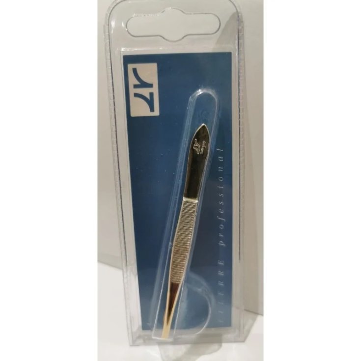 Pinzette LR 4321 Nikel Punta Oro Oblique Wal