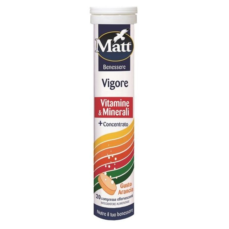 Matt&reg; Benessere Vigore A&D 20 Compresse Effervescenti