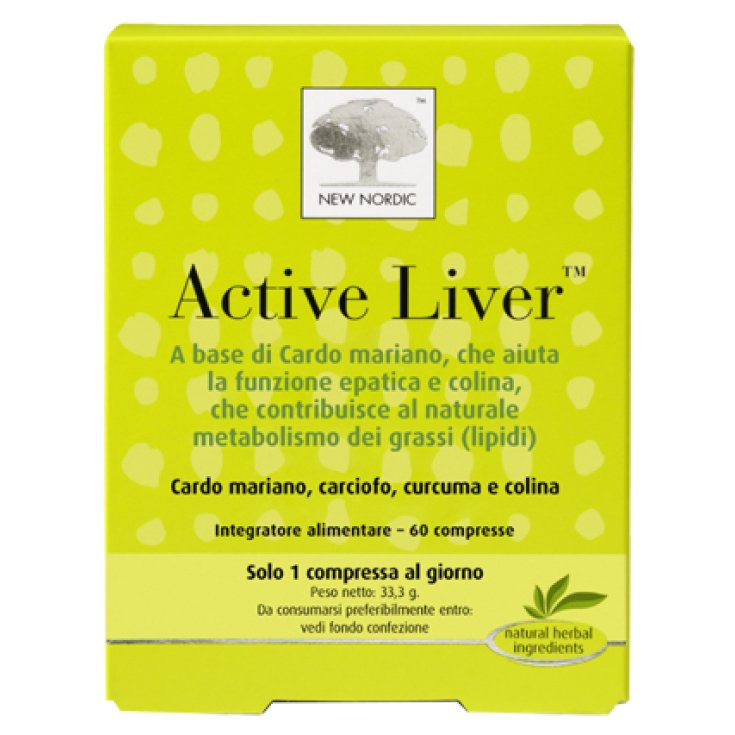 Active Liver&trade; New Nordic&trade; 60 Pastiglie Gommose