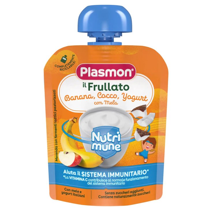 Nutri-Mune Banana/Cocco/Yogurt Plasmon&reg; 85g