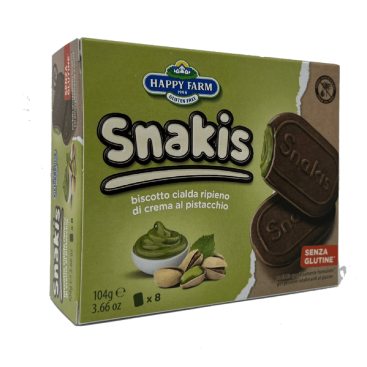 Snakis Al Pistacchio Happy Farm&reg; 104g