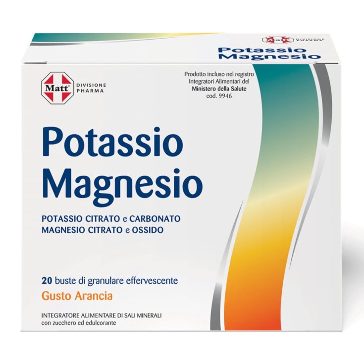 Matt&reg; Pharma Potassio Magnesio A&D 20 Buste