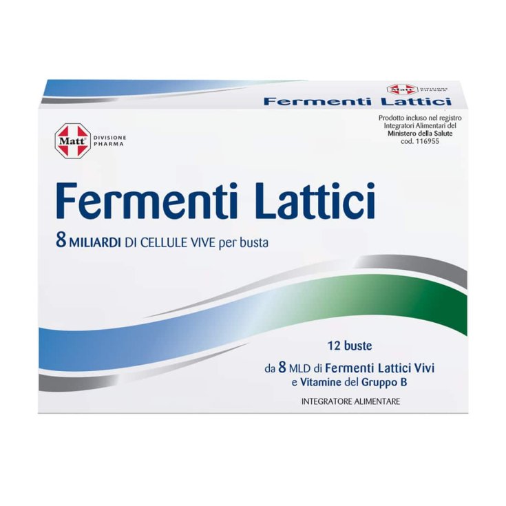Matt&reg; Pharma Fermenti Lattici A&D 12 Buste
