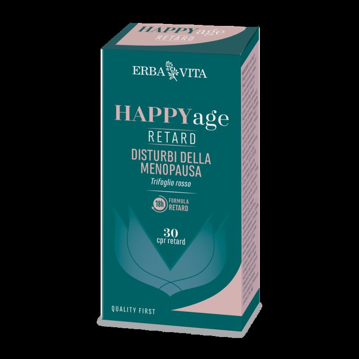 Happy Age Retard Erba Vita 30 Compresse Happy Age Retard Erba Vita 30 Compresse