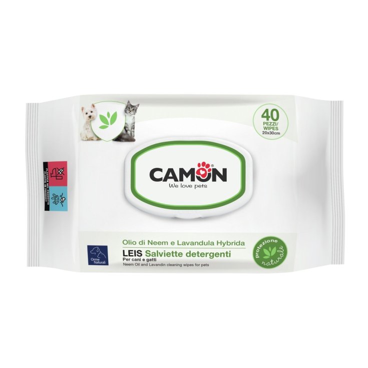 Salviette Detergenti con Olio di Neem e Lavandula Hybrida - Salviette Salviette Detergenti con Olio di Neem e Lavandula Hybrida - Salviette